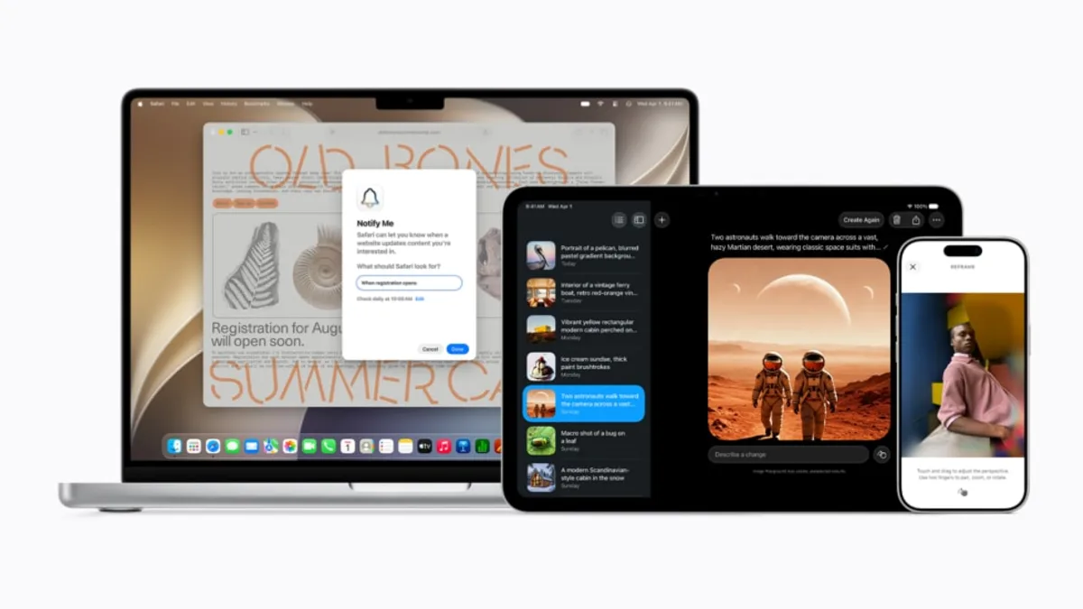 Apple Intelligence graphic used for Siri AI agent report