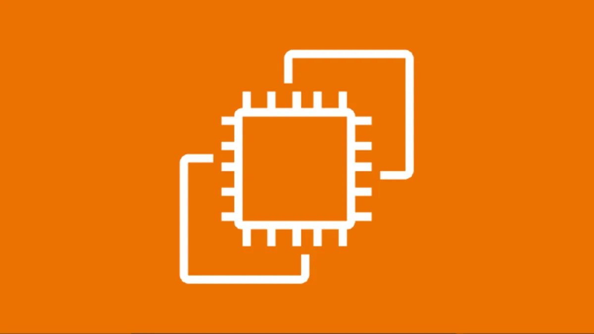AWS EC2 cloud compute illustration representing G7 GPU instances and accelerated workloads