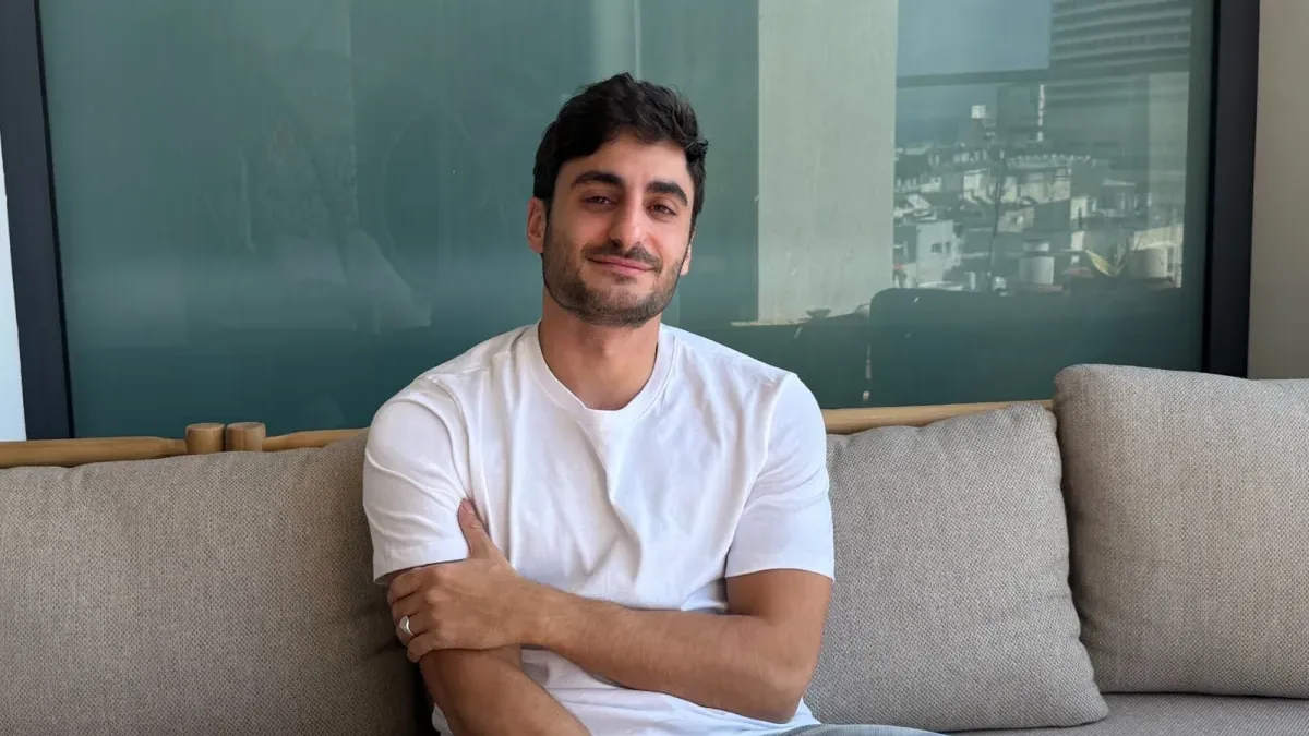 Base44 executive portrait used for article about proprietary vibe-coding AI model