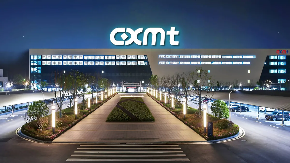 CXMT memory chip image used for Apple DRAM supplier report