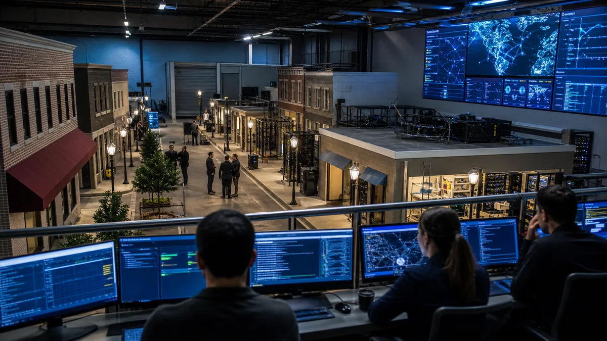 FBI Replica Town for Cyberattack Training Shows Why Security Needs Realistic Practice