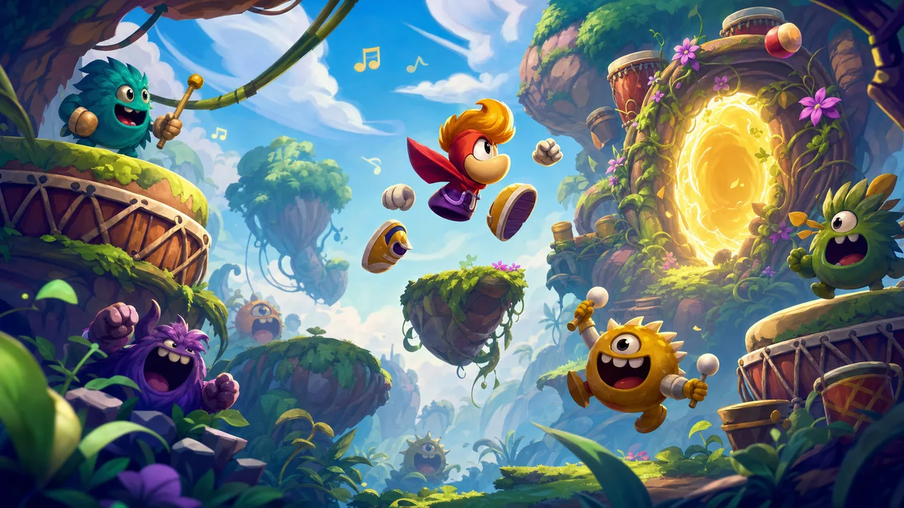 Rayman Legends Retold Gives Ubisofts Platformer A Canonical Second Life