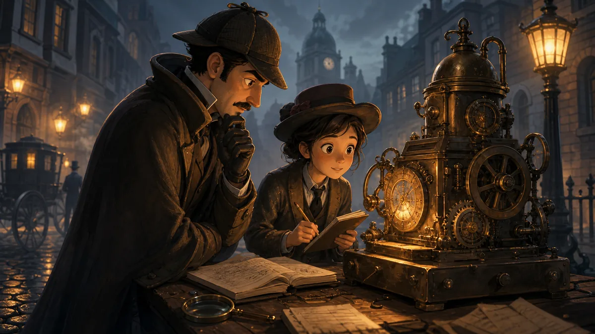 Custom gaming news cover for Professor Layton and the New World of Steam