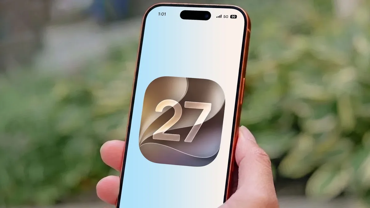 iPhone running iOS 27 Shortcuts automation tools