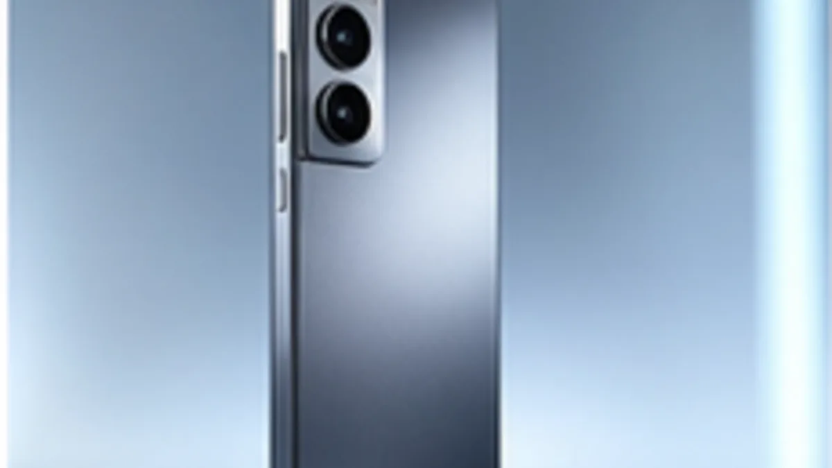 Editorial cover showing an iPhone style device with a rising price and memory chip backdrop