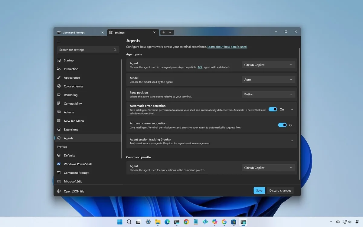 Microsoft AI Terminal Preview Turns Windows Devices Into Agent Workspaces