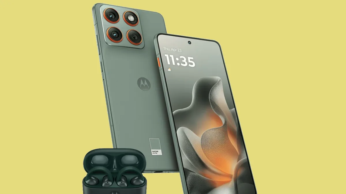 Leaked Motorola Edge 70 Max render showing flat display flagship design