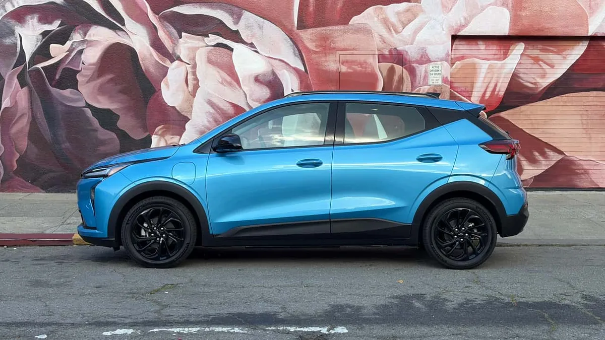 New Chevrolet Bolt EV representing battery buffer and reserve range testing