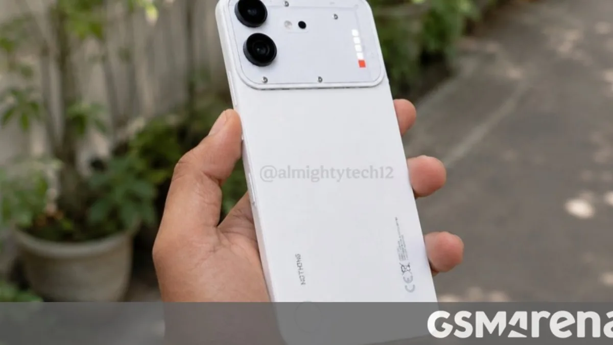 Nothing Phone 4b live image leak showing three color options and rear design