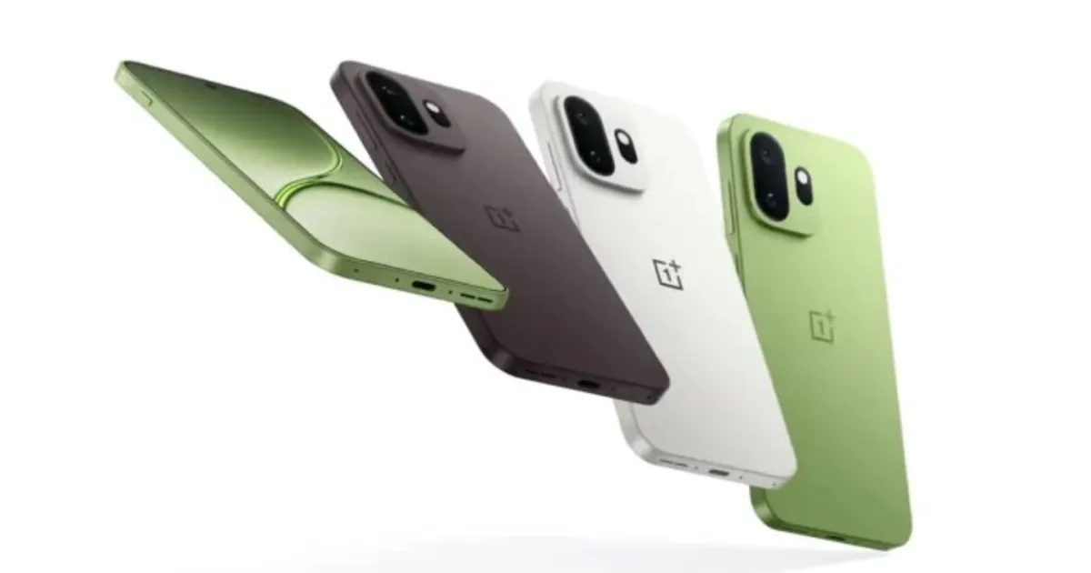 OnePlus display leak showing a high refresh rate smartphone screen