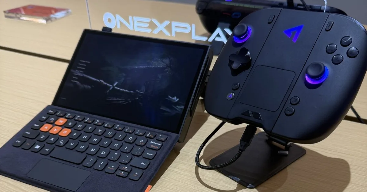 OneXPlayer Intel Arc G3 Extreme handheld gaming PC designs