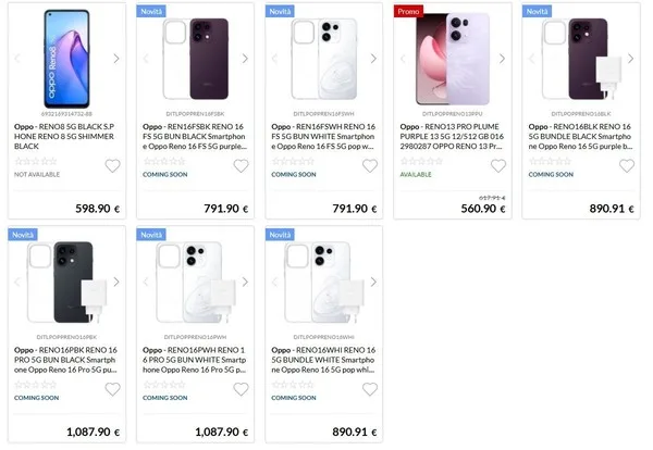 OPPO Reno16 European Price Leak Makes The Mid Range Label Look Expensive
