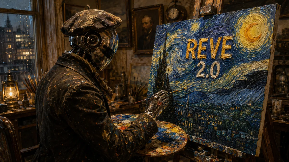 Reve 2.0 Layout Control Pushes AI Image Tools Toward Production Workflows