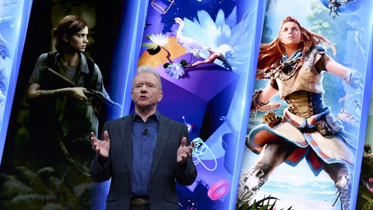 Sony PlayStation executive image representing AI strategy and PC gaming discussion