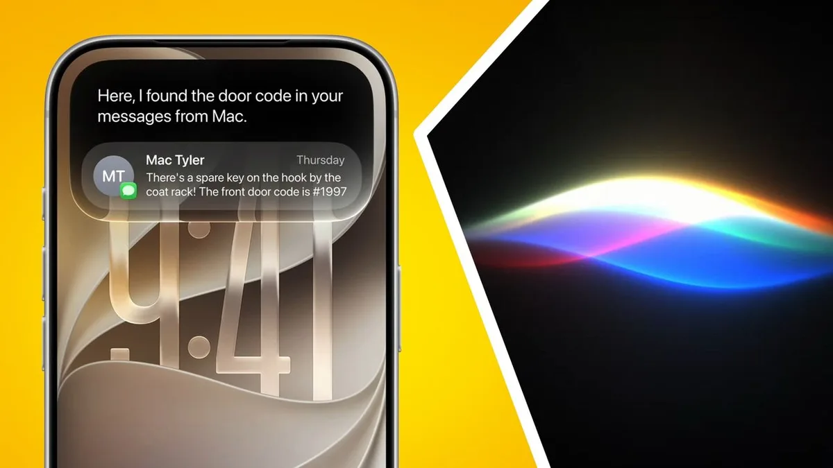iPhone image used for Apple Siri AI rebuild report