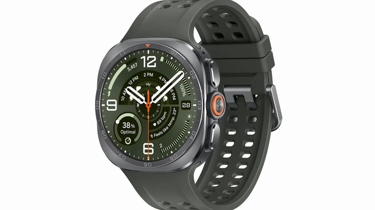 Galaxy Watch Ultra 2 leaked promotional image from TechNews report