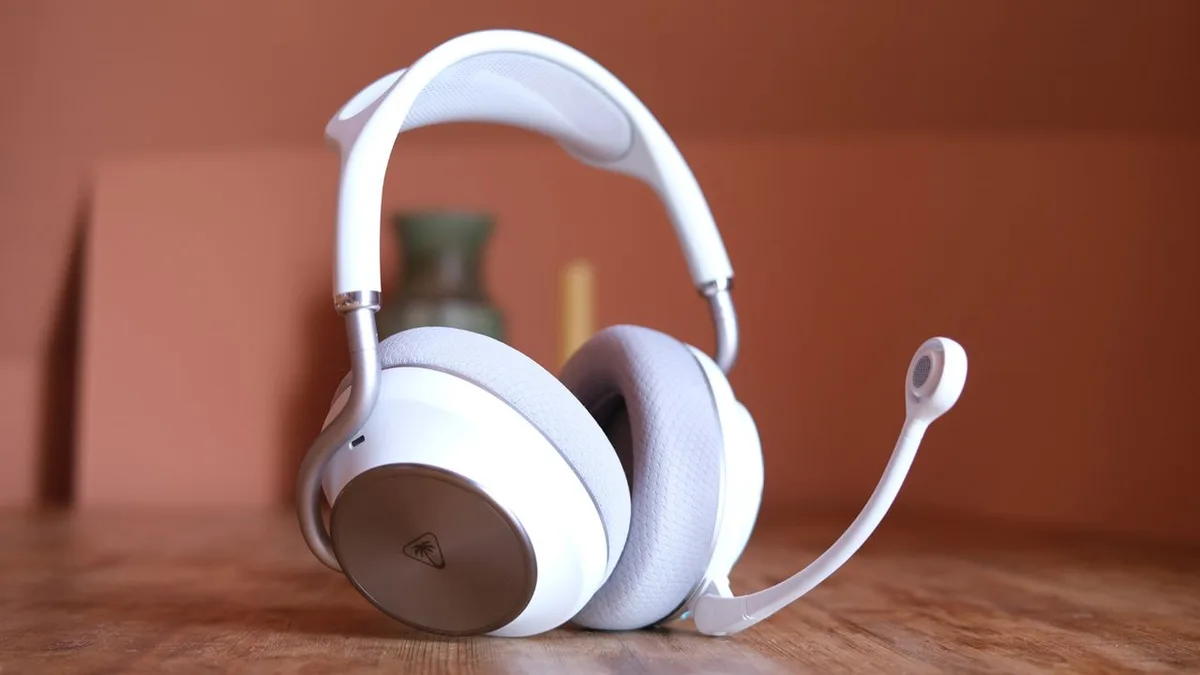 Turtle Beach Stealth Pro II gaming headset on a desk