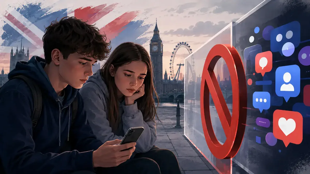 UK Under-16 Social Media Ban Puts Smartphone Apps On A New Policy Clock