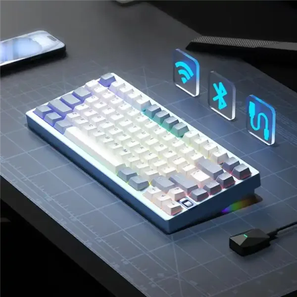 VGN NUT75 Keyboard Launch Pushes 8000Hz Wireless Into Desk Gear