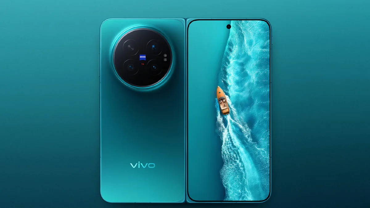 vivo X Fold 6 foldable launch cover with large battery and multitasking display concept
