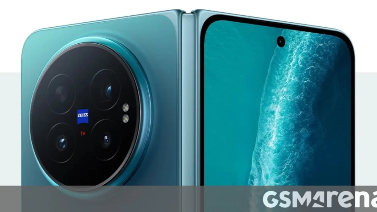 vivo foldable phone render used for an X Fold6 pricing leak story