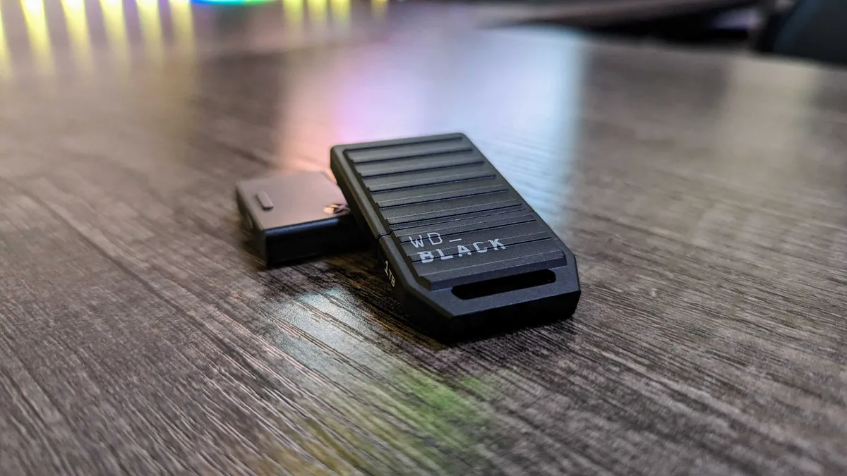 WD Black Xbox expansion card deal image showing console storage upgrade hardware