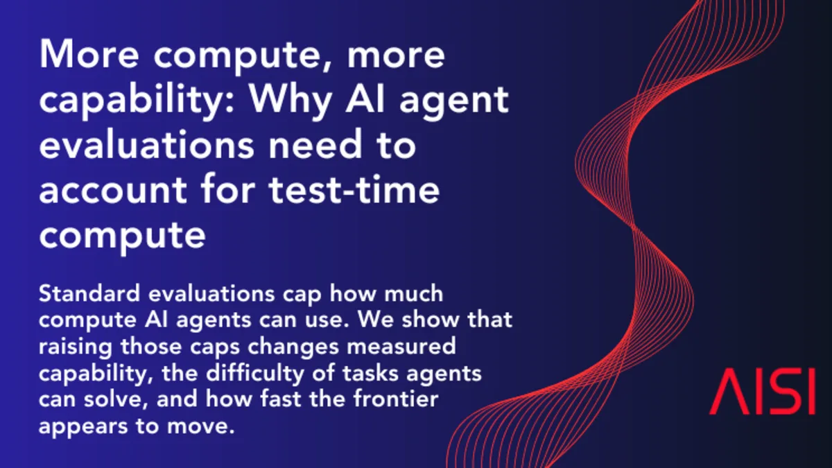 AI agent evaluation lab with compute budget and benchmark task screens