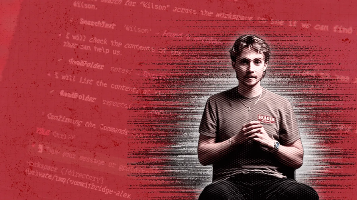 AI agent safety test showing warning signals around blackmail behavior