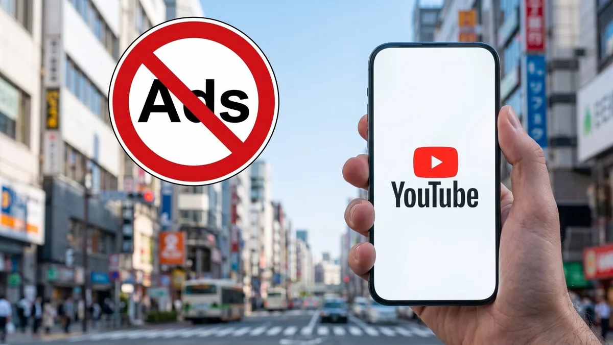 Browser window showing a video player with privacy controls