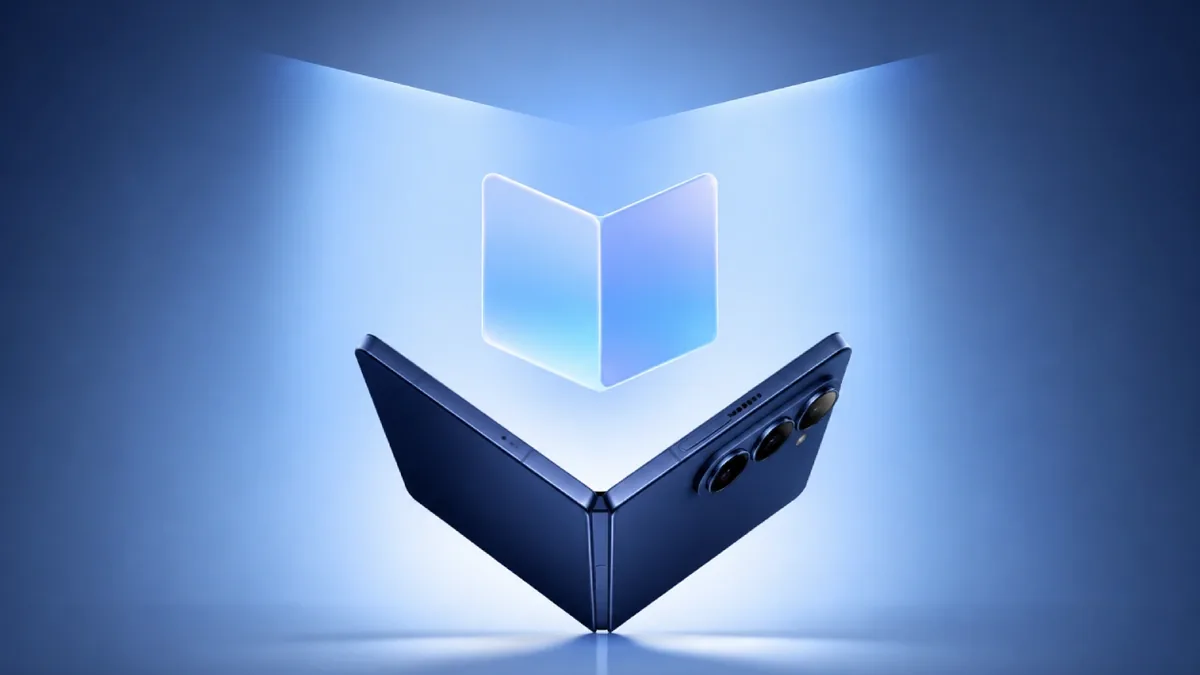 Samsung Galaxy Unpacked teaser image for foldable launch coverage