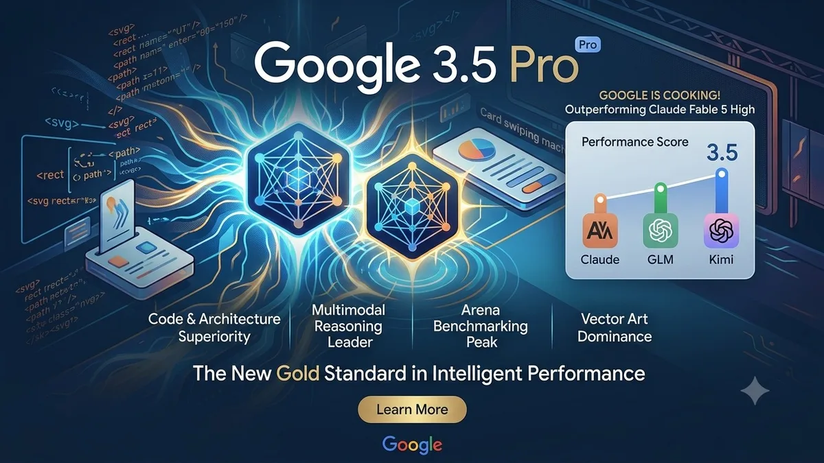 AI model benchmark arena concept with Gemini and Claude style comparison screens