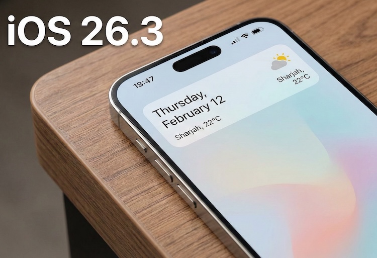 Apple pushes iOS 26.3 with a clear goal: fewer glitches and smoother syncing